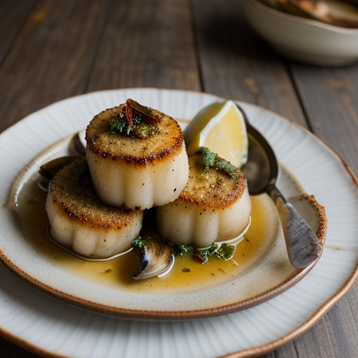 Squid Stuffed With Clams or Scallops recipe image