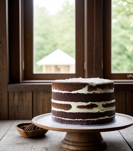 St. James Winery Loganberry Wine Cake recipe image