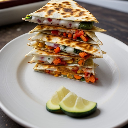 Stacked New Mexico Quesadilla recipe image