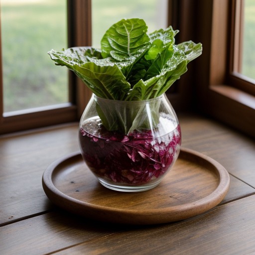 Star Fruit and Swiss Chard Salad recipe image