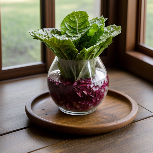 Star Fruit and Swiss Chard Salad recipe image