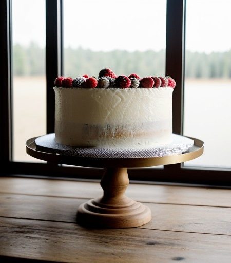 Stars and Stripes Celebration Cake recipe image