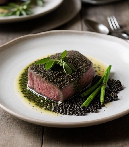 Steak Au Poivre recipe image