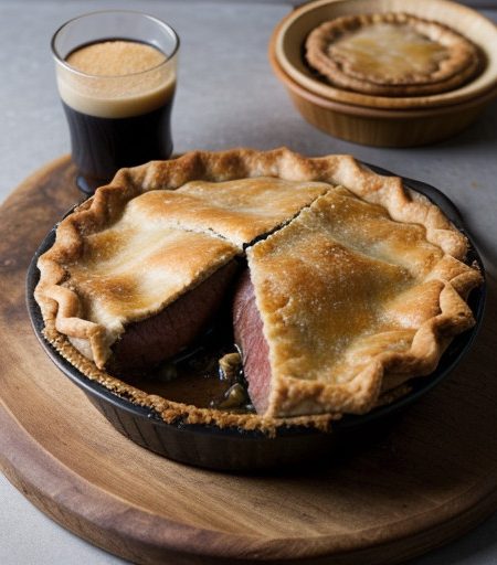Steak & Guinness Pie recipe image