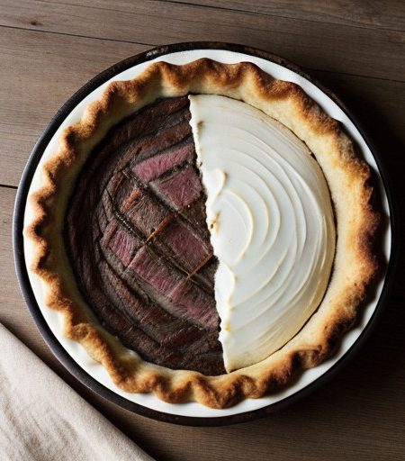 Steak & Guinness Pie (Irish recipe image