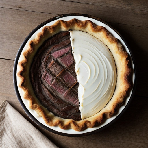 Steak & Guinness Pie (Irish recipe image