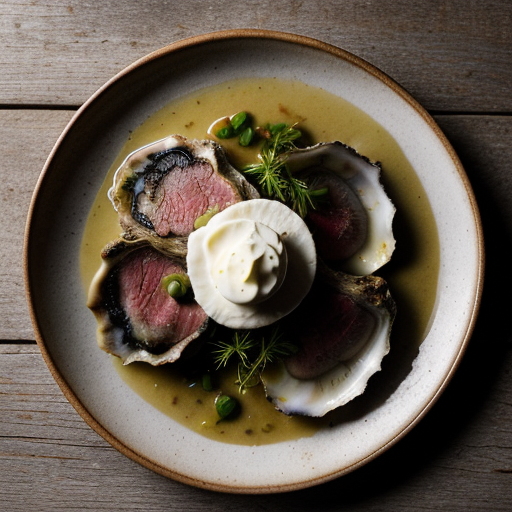 Steak & Oysters a La Creole recipe image