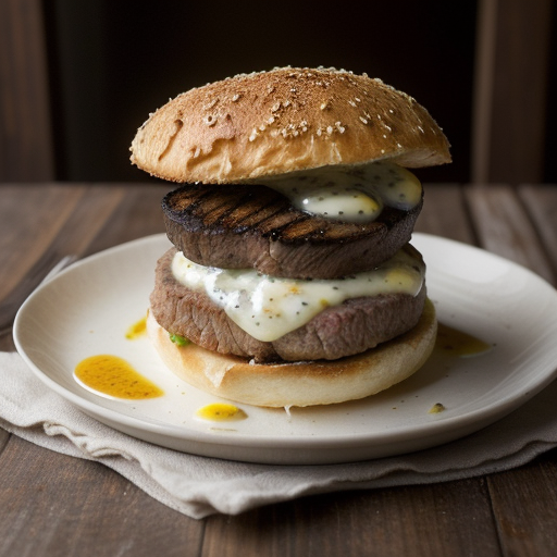 Steak Sandwichs With Tartar Sauce recipe image