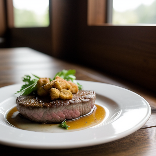 Steak With Crab recipe image