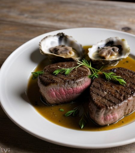 Steak and Oysters a La Creole recipe image