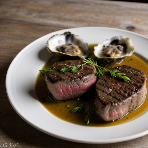 Steak and Oysters a La Creole recipe image