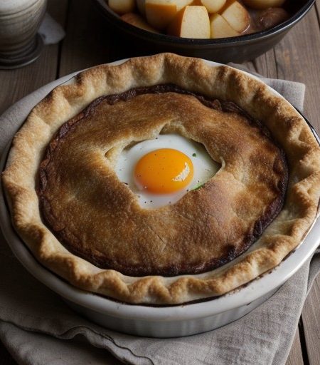 Steak and Vegetable Pie recipe image