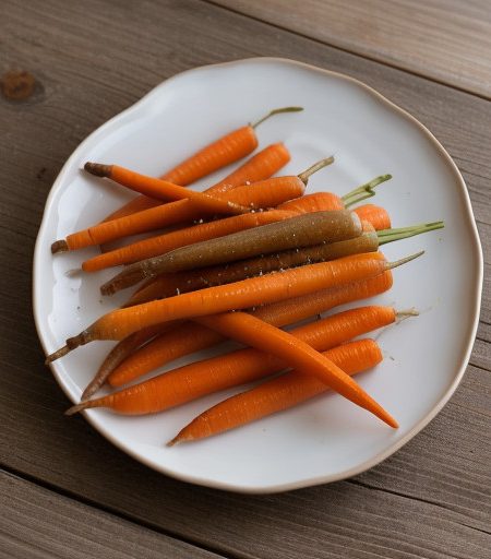Steamed Baby Carrots recipe image