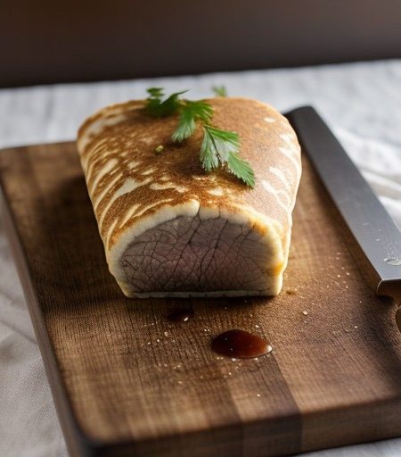 Steamed Beef Bread recipe image