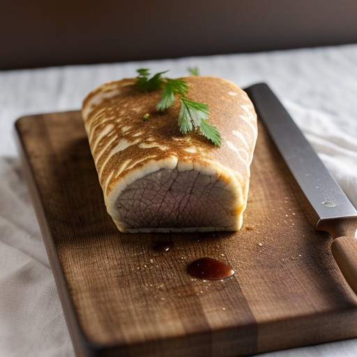 Steamed Beef Bread recipe image