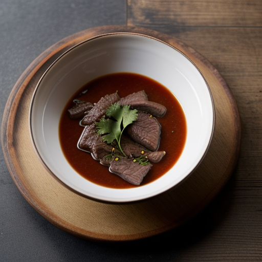 Steamed Beef Sauce recipe image