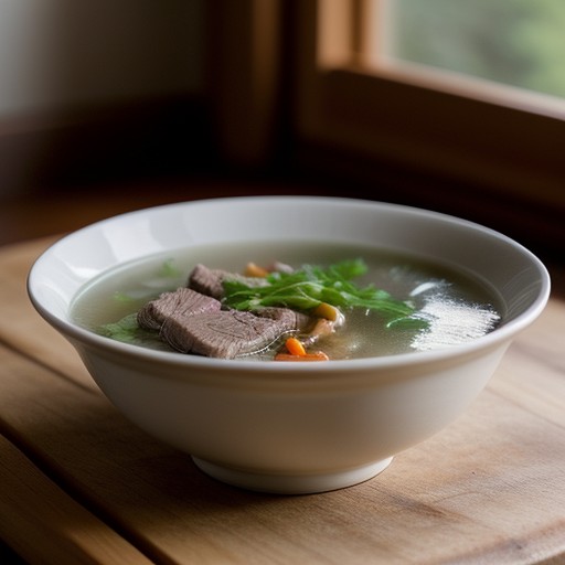Steamed Beef Soup recipe image