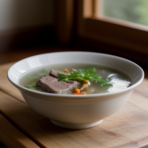 Steamed Beef Soup recipe image