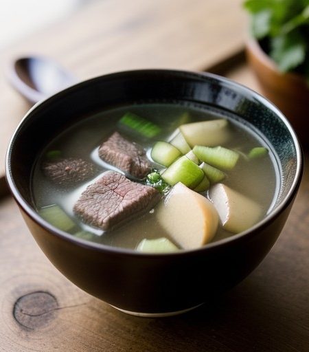 Steamed Beef Soup recipe image