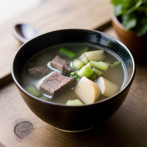 Steamed Beef Soup recipe image