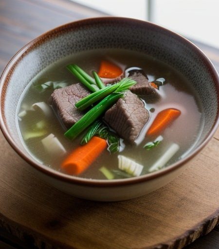 Steamed Beef Soup recipe image