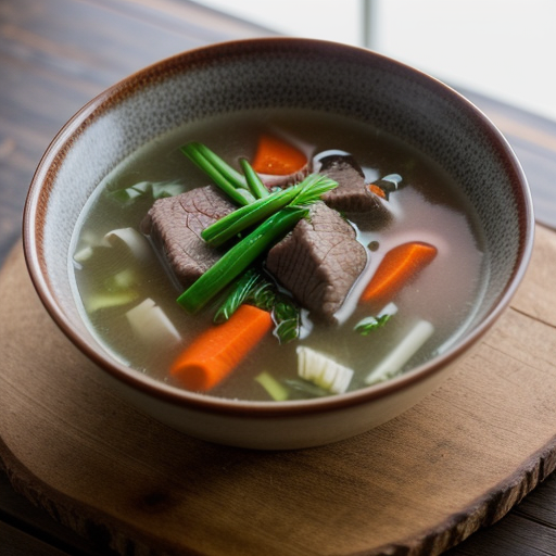 Steamed Beef Soup recipe image