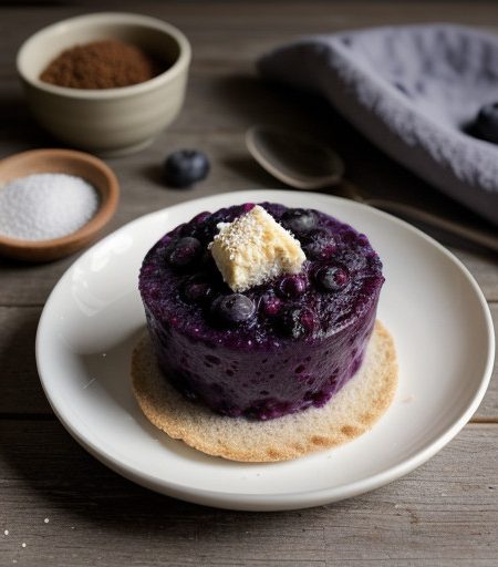 Steamed Blueberry Pudding recipe image