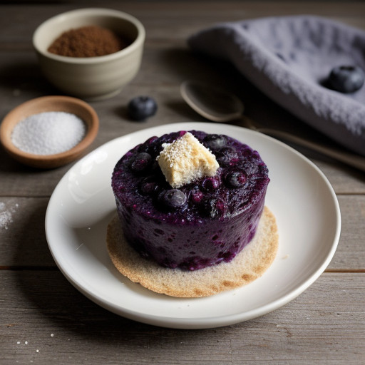 Steamed Blueberry Pudding recipe image