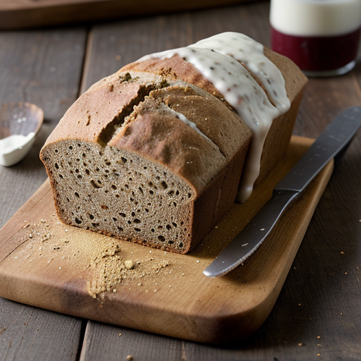 Steamed Brown Bread With Currants & Walnuts recipe image