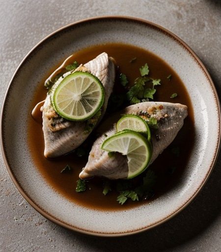 Steamed Chicken Bbq recipe image