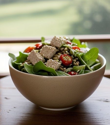 Steamed Chicken Salad recipe image