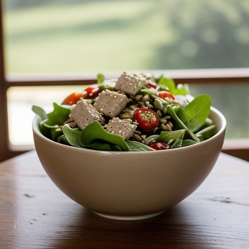 Steamed Chicken Salad recipe image