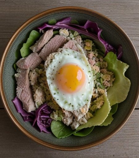 Steamed Chicken Salad recipe image