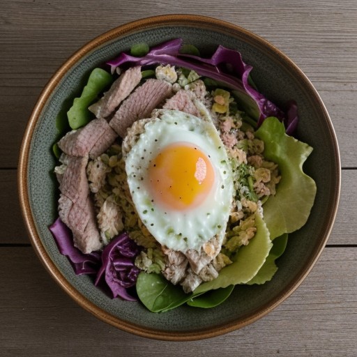 Steamed Chicken Salad recipe image