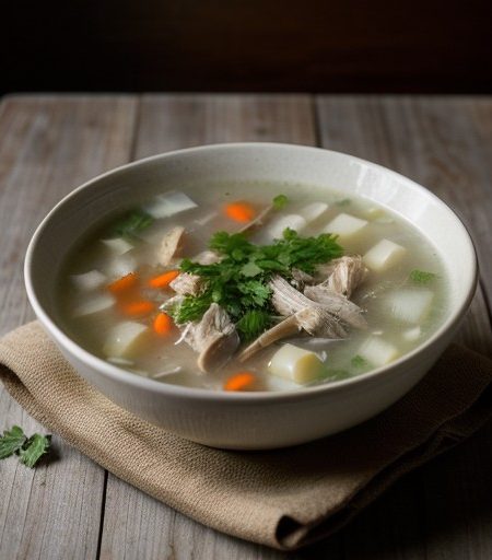 Steamed Chicken Soup recipe image