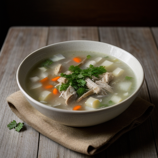 Steamed Chicken Soup recipe image
