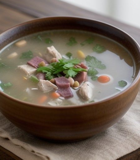 Steamed Chicken Soup recipe image