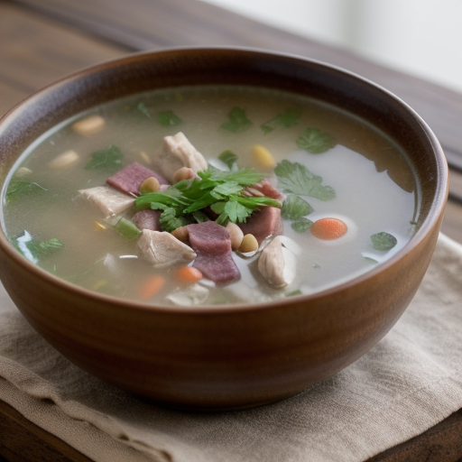 Steamed Chicken Soup recipe image