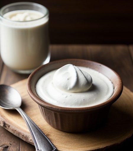 Steamed Chocolate Pudding With Cream Sauce recipe image