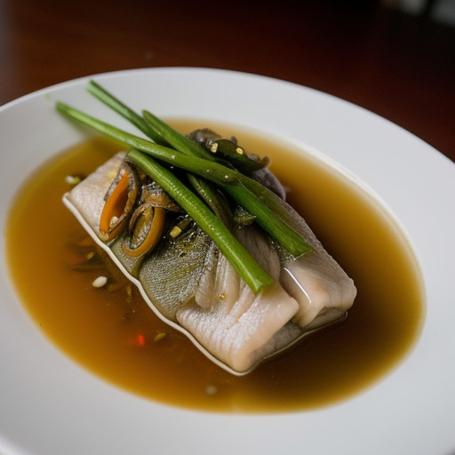 Steamed Fish - Pla Neung * recipe image