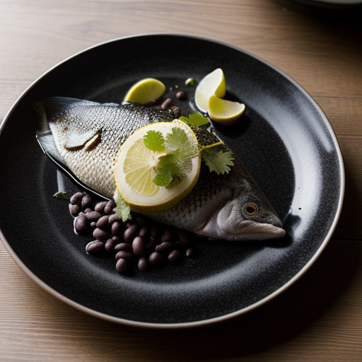 Steamed Fish With Black Beans #1 recipe image