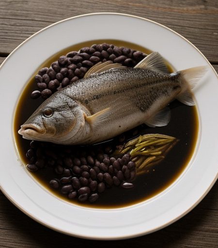 Steamed Fish With Black Beans recipe image