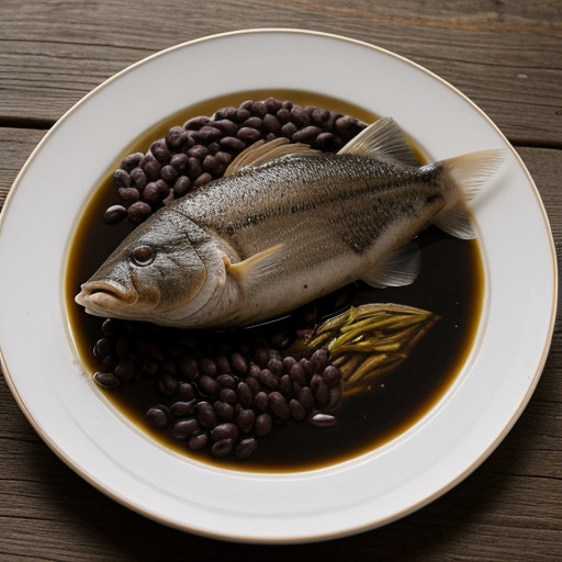 Steamed Fish With Black Beans recipe image