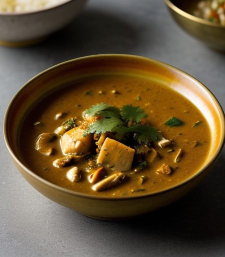 Steamed Fresh Crab in Curry Sauce recipe image