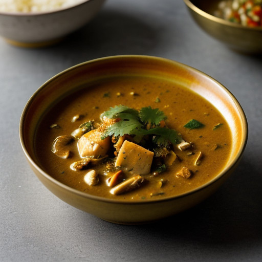 Steamed Fresh Crab in Curry Sauce recipe image