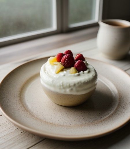 Steamed Fruit Mush (Or Duff recipe image