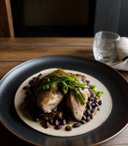 Steamed Ginger Chicken With Black Beans recipe image
