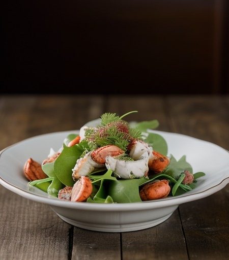 Steamed Lobster Salad recipe image