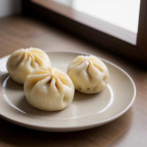 Steamed Lotus Buns recipe image