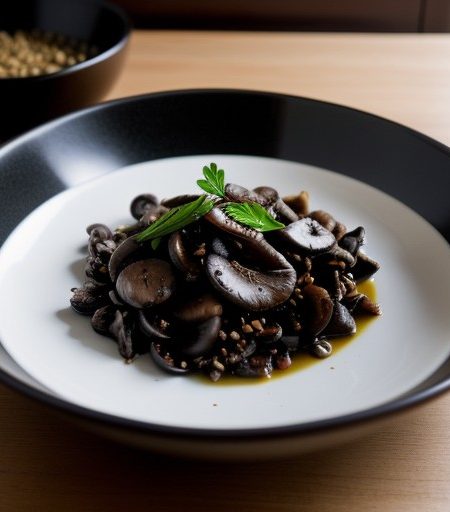 Steamed Mushrooms recipe image